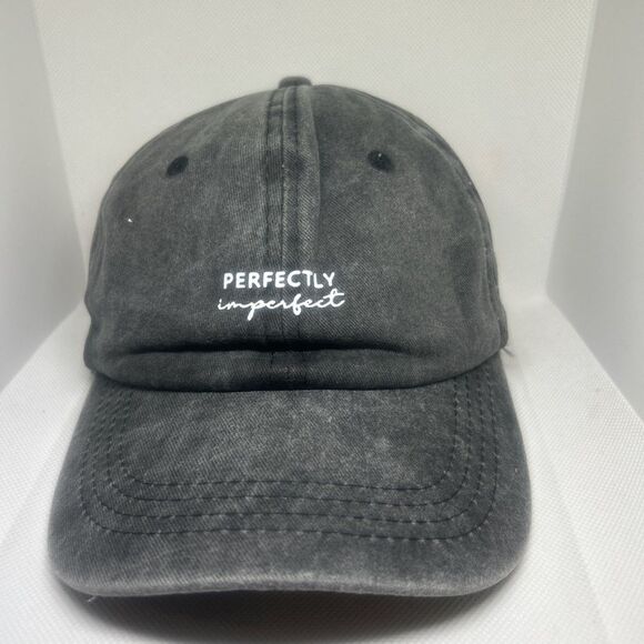 “Perfectly Imperfect” Baseball Cap – Adjustable Hat - Picture 1 of 5